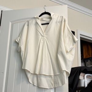 Madewell Cream Women's Blouse